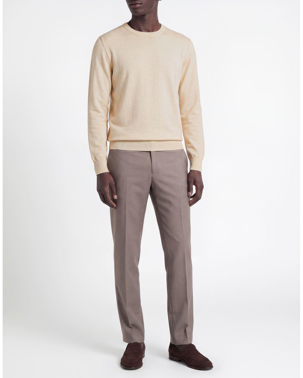 Ballantyne Natural Jumper for men