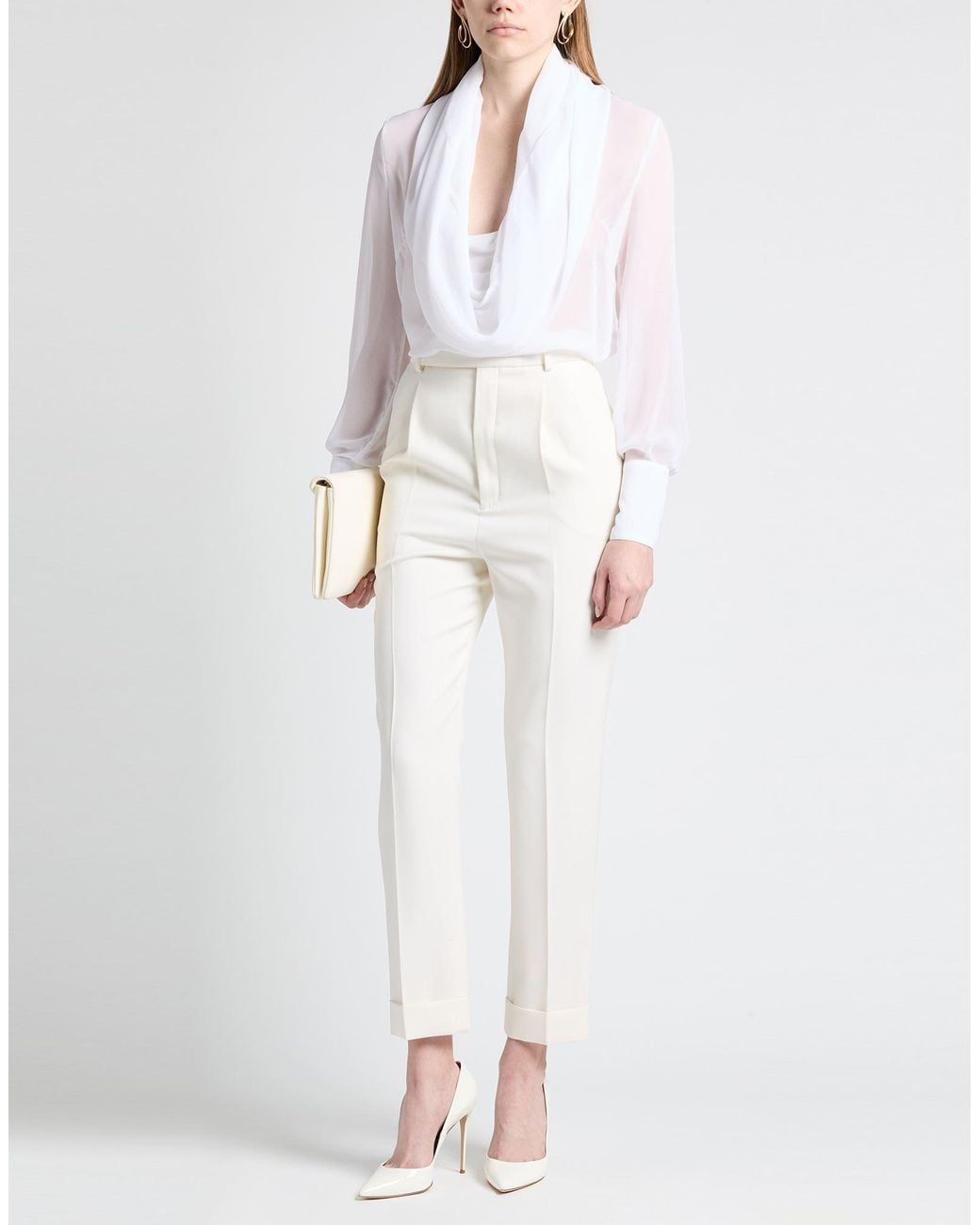 Pinko White Top Polyester