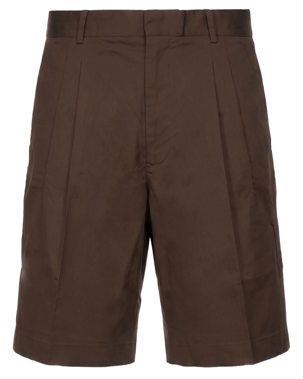 Roberto Collina Brown Shorts & Bermuda Shorts for men