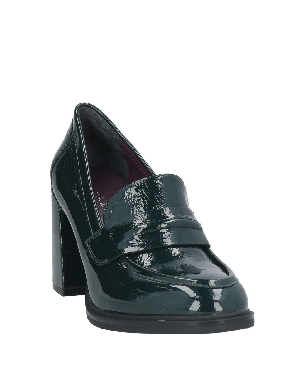 Apepazza Green Dark Loafers Leather