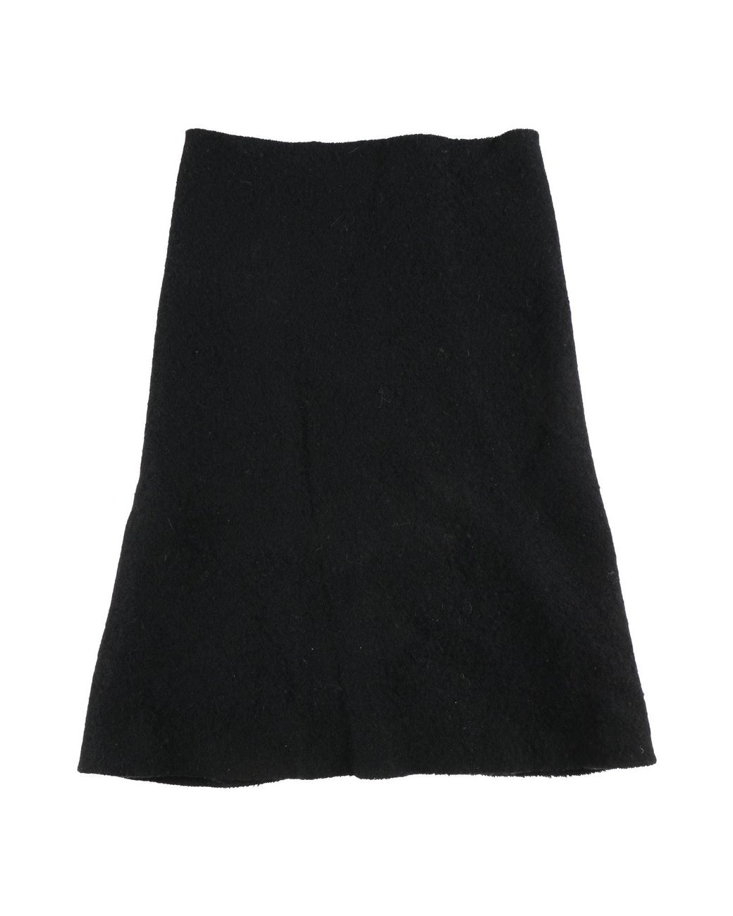 Rick Owens Black Scarf Virgin Wool