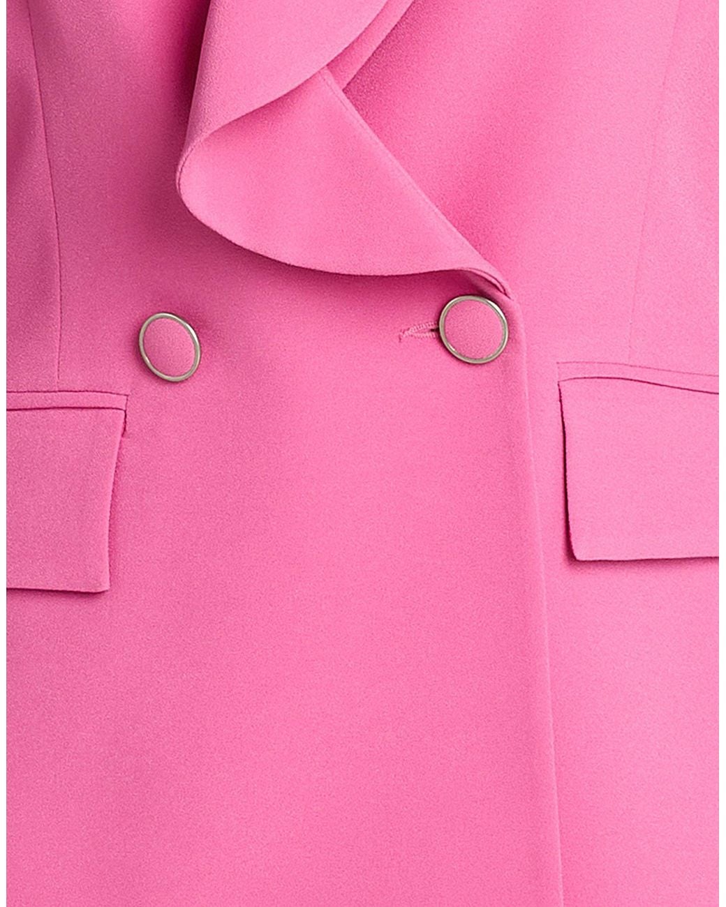 Camilla Pink Fuchsia Blazer Polyester