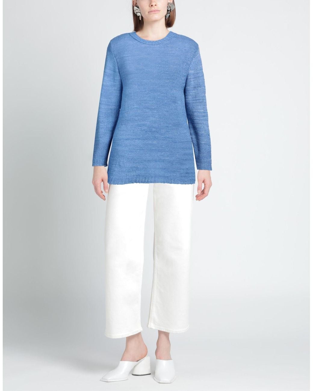 Pullover The Elder Statesman en coloris Blue