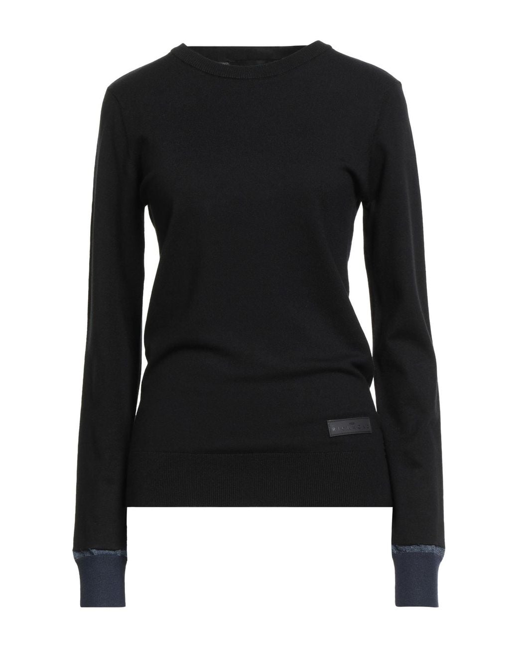John Richmond Black Sweater Viscose, Polyester