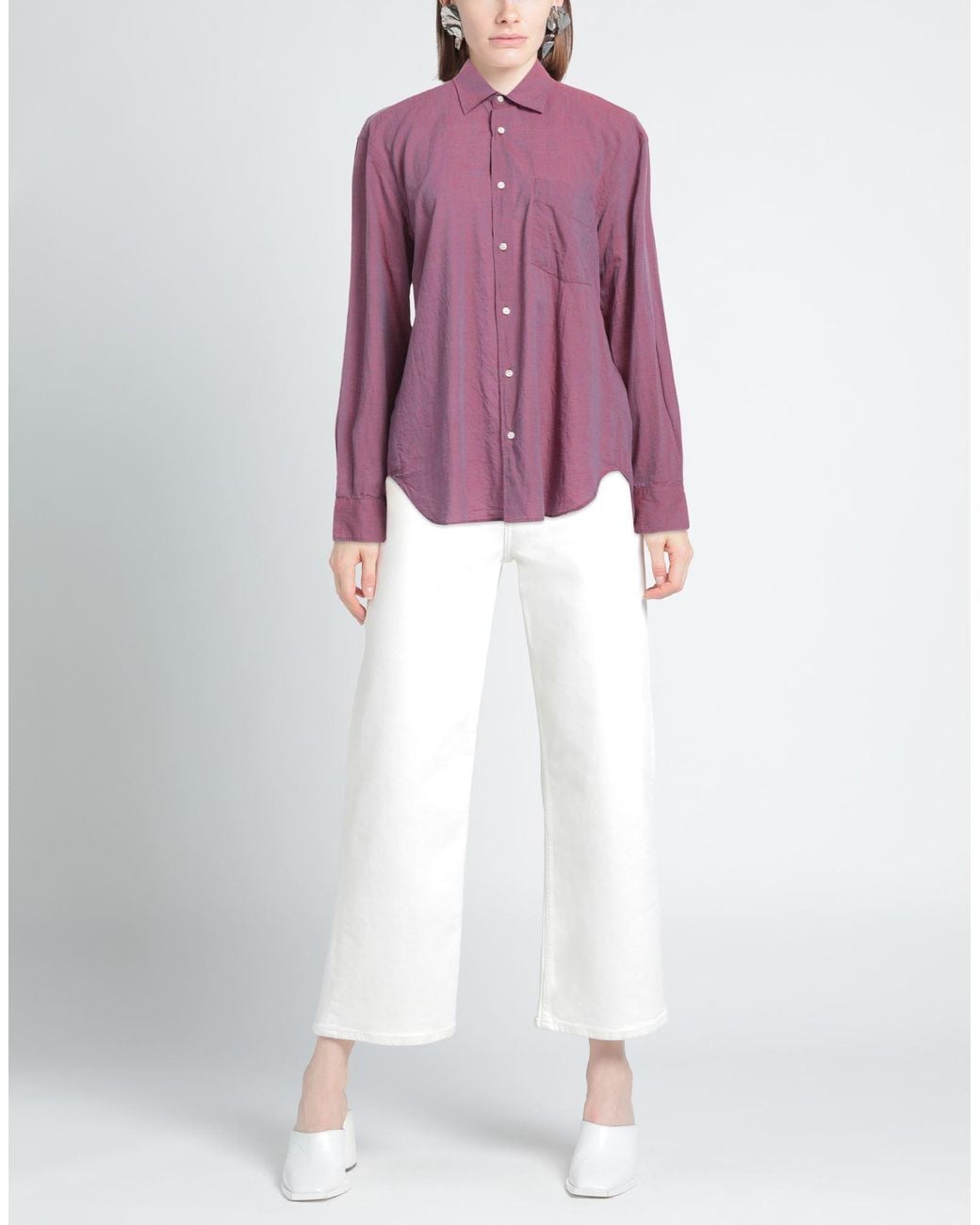Aspesi Purple Hemd