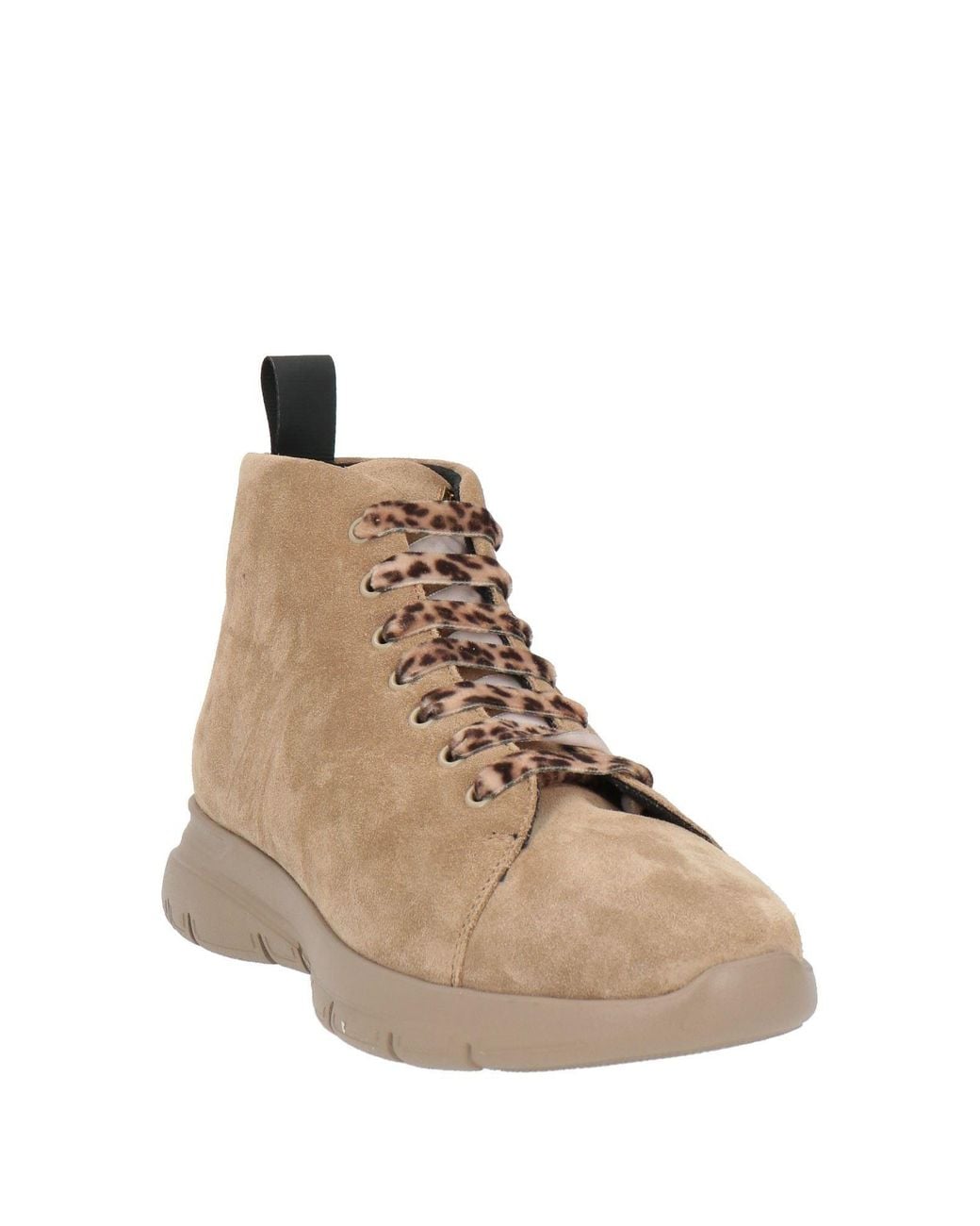 Frau Natural Sand Ankle Boots Leather