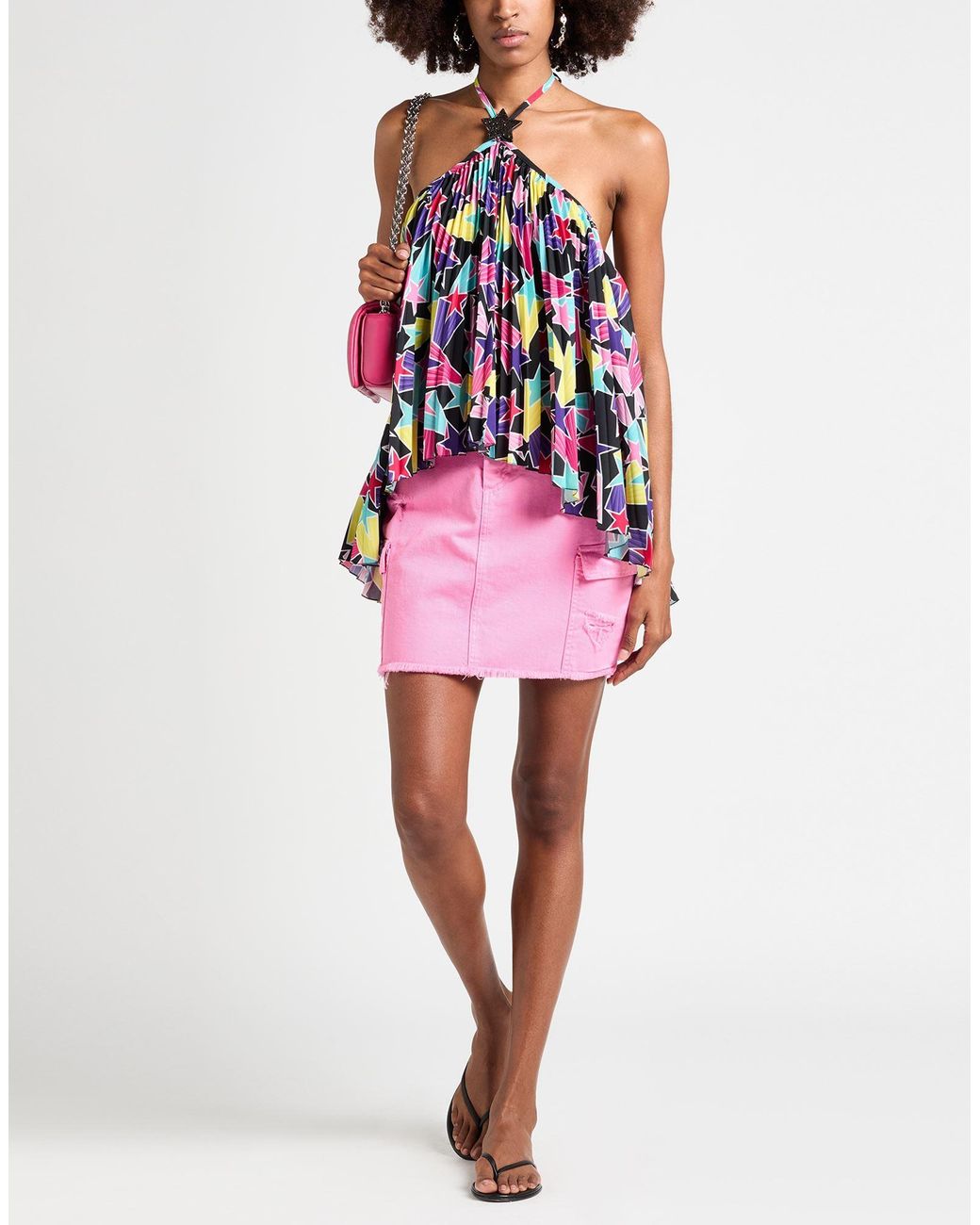 MSGM Blue Top Polyester