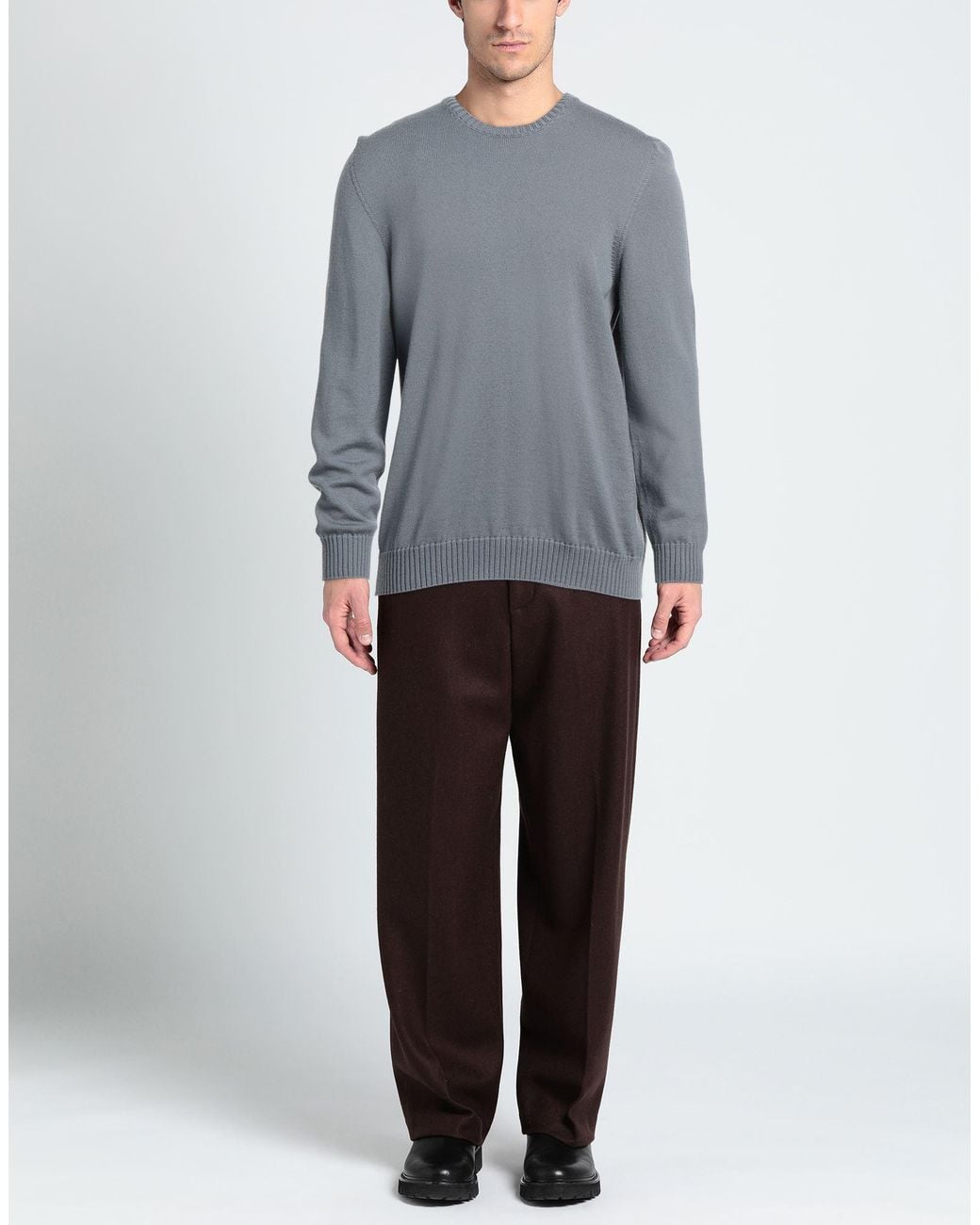 Drumohr Gray Jumper for men