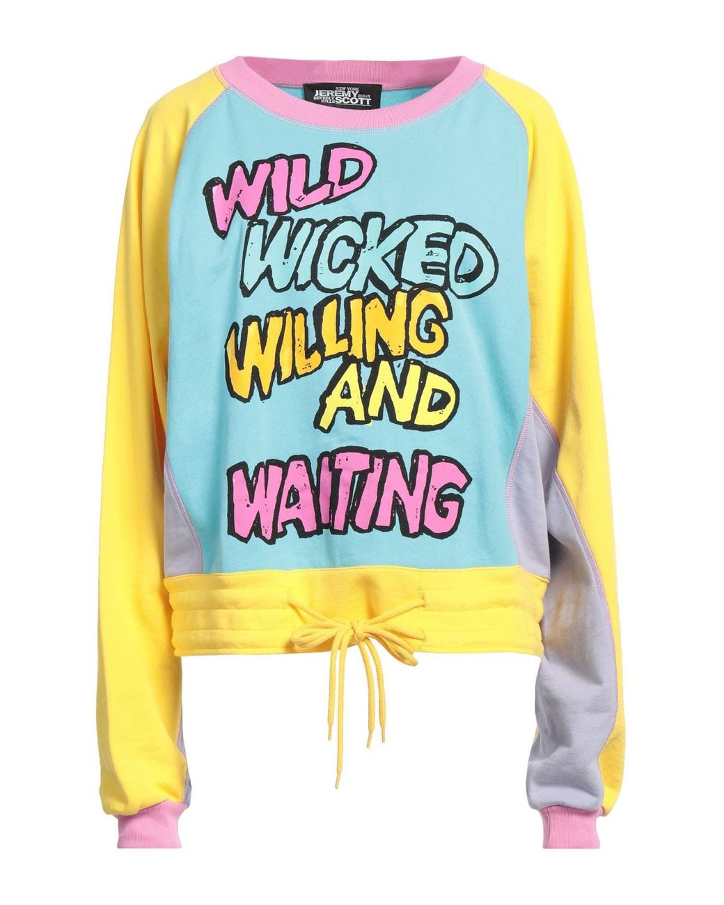 Jeremy Scott Gray Sweatshirt Cotton