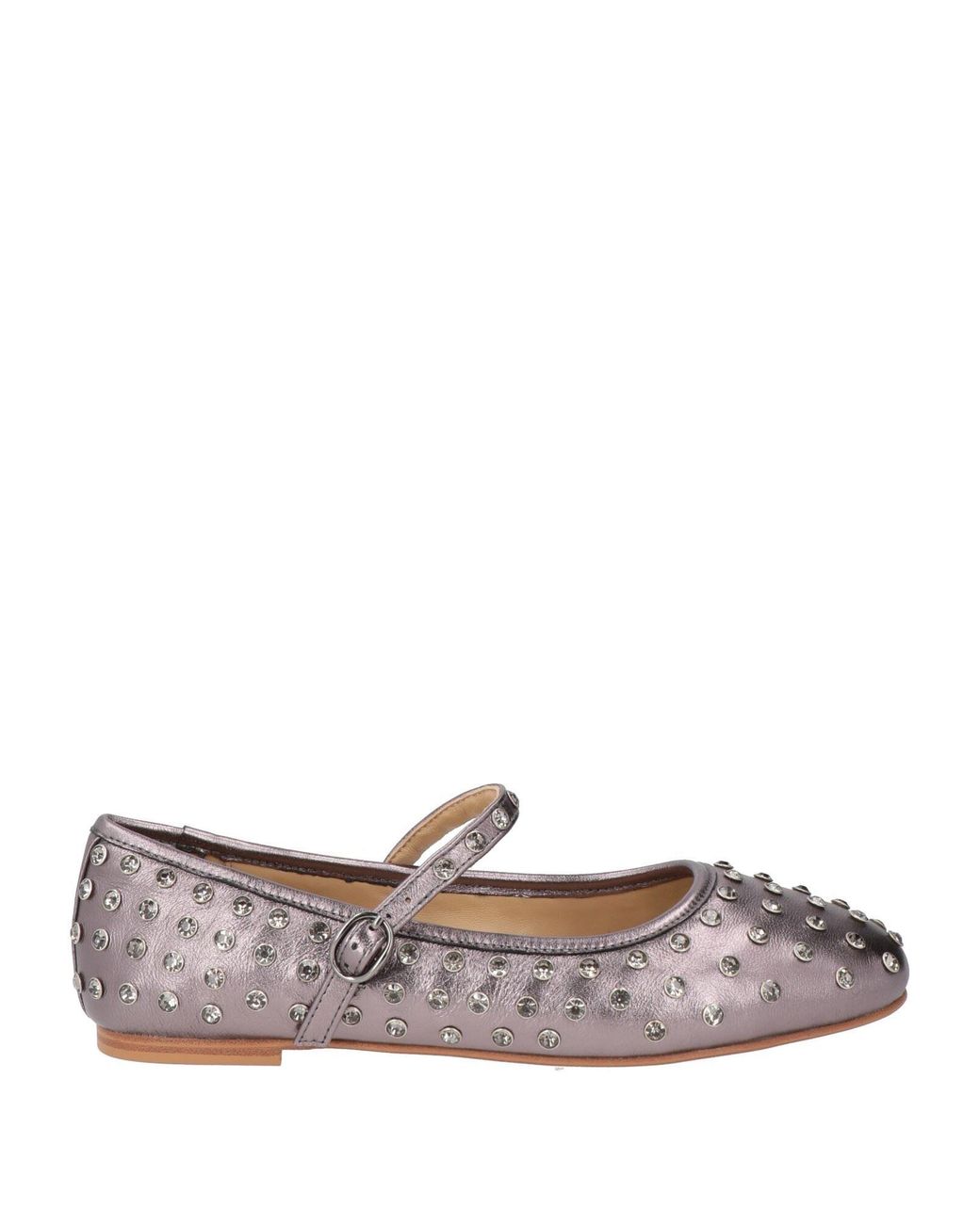 Alma En Pena. Gray Ballet Flats