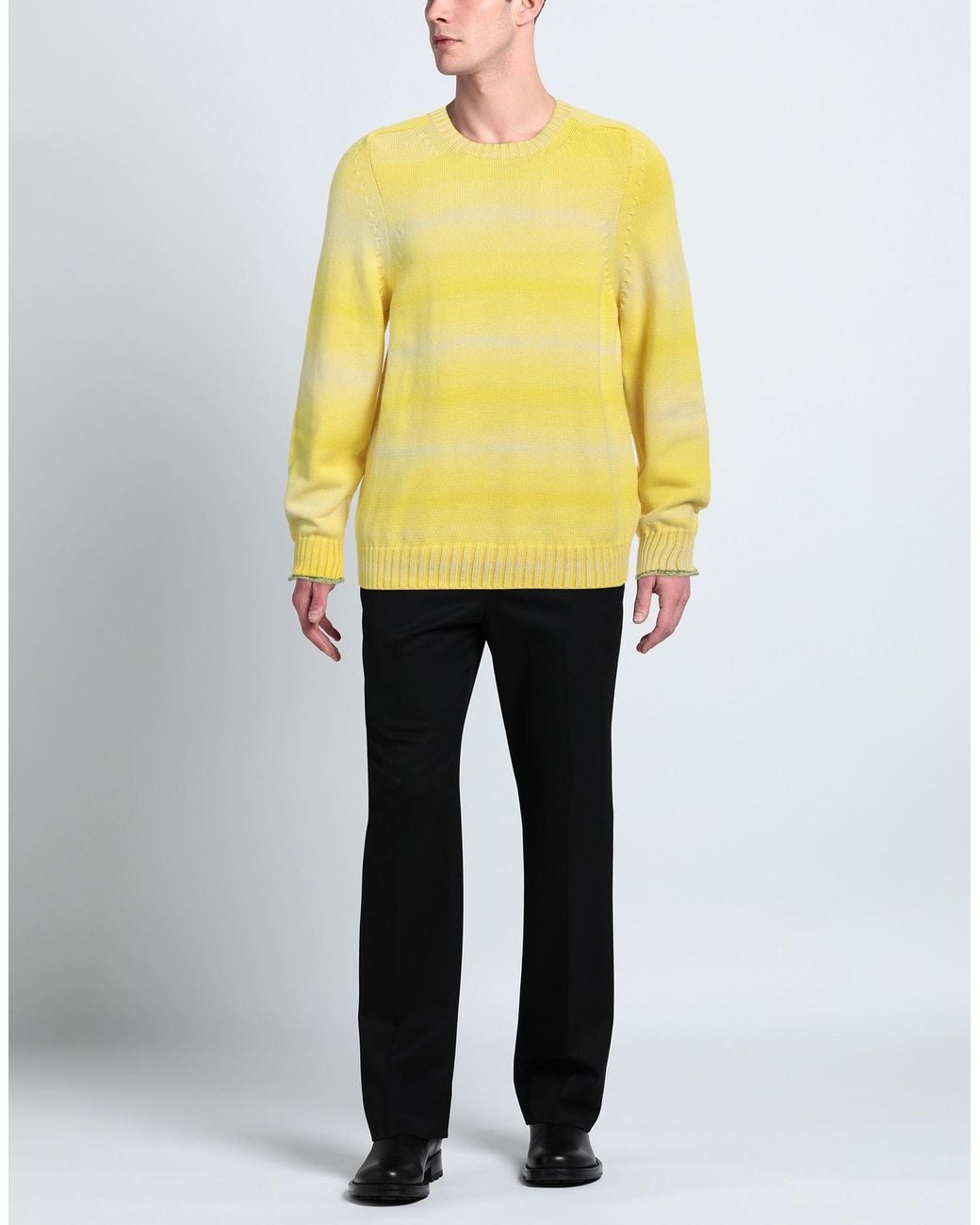 Dondup Yellow Sweater for men