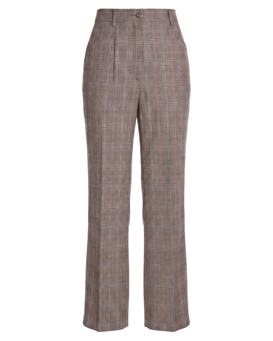 Barbara Bui Gray Khaki Pants Wool