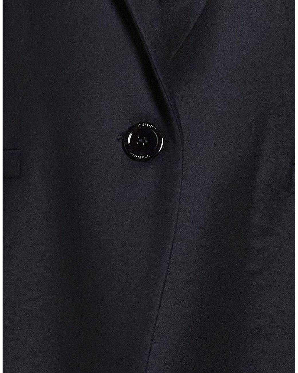 Dondup Blue Midnight Blazer Virgin Wool, Elastane