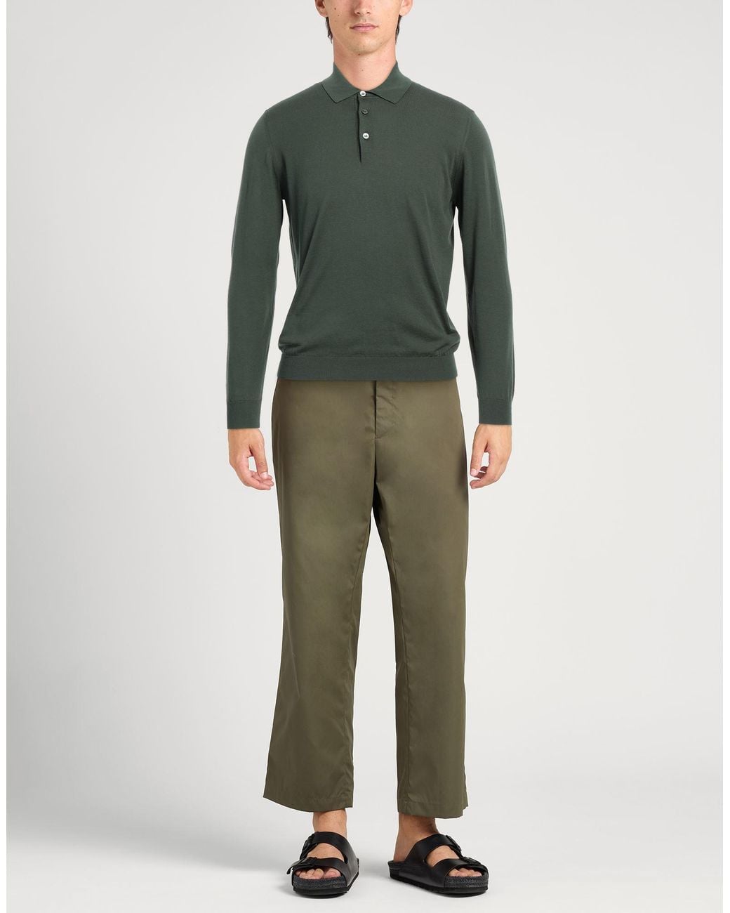 Drumohr Green Jumper for men