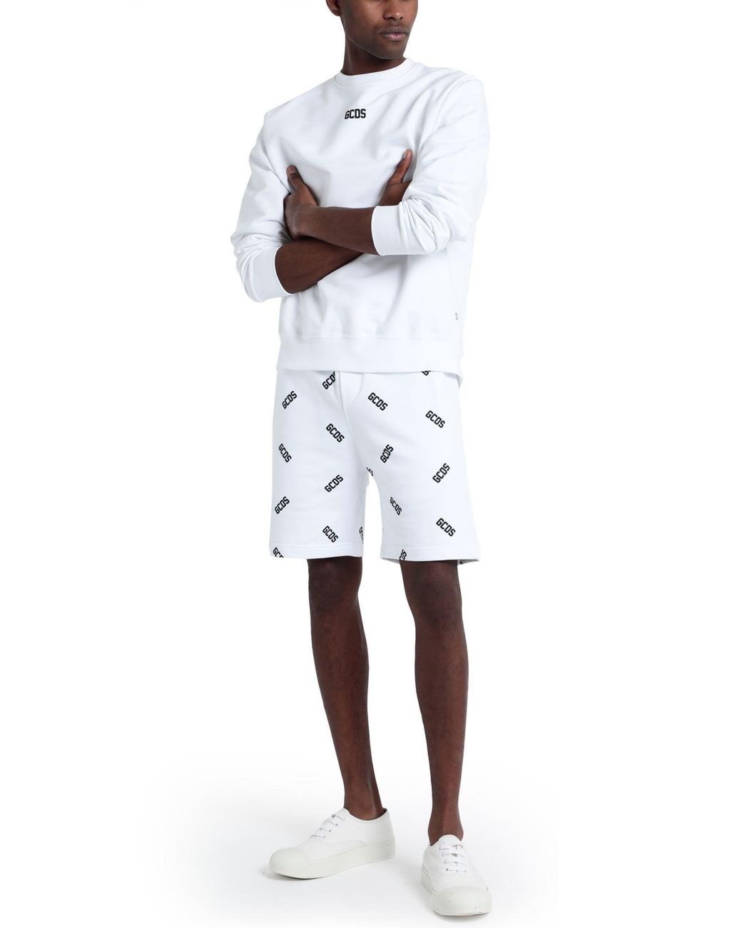 Gcds White Sweatshirt for men