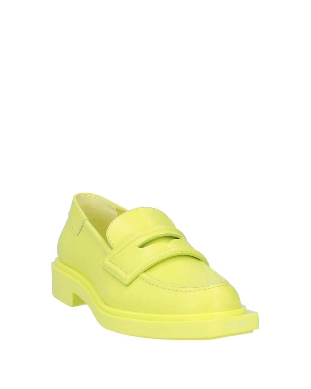 3Juin Yellow Loafers