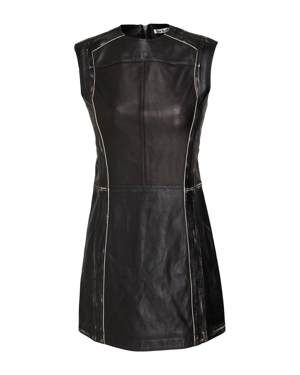 Acne Black Mini Dress Lambskin