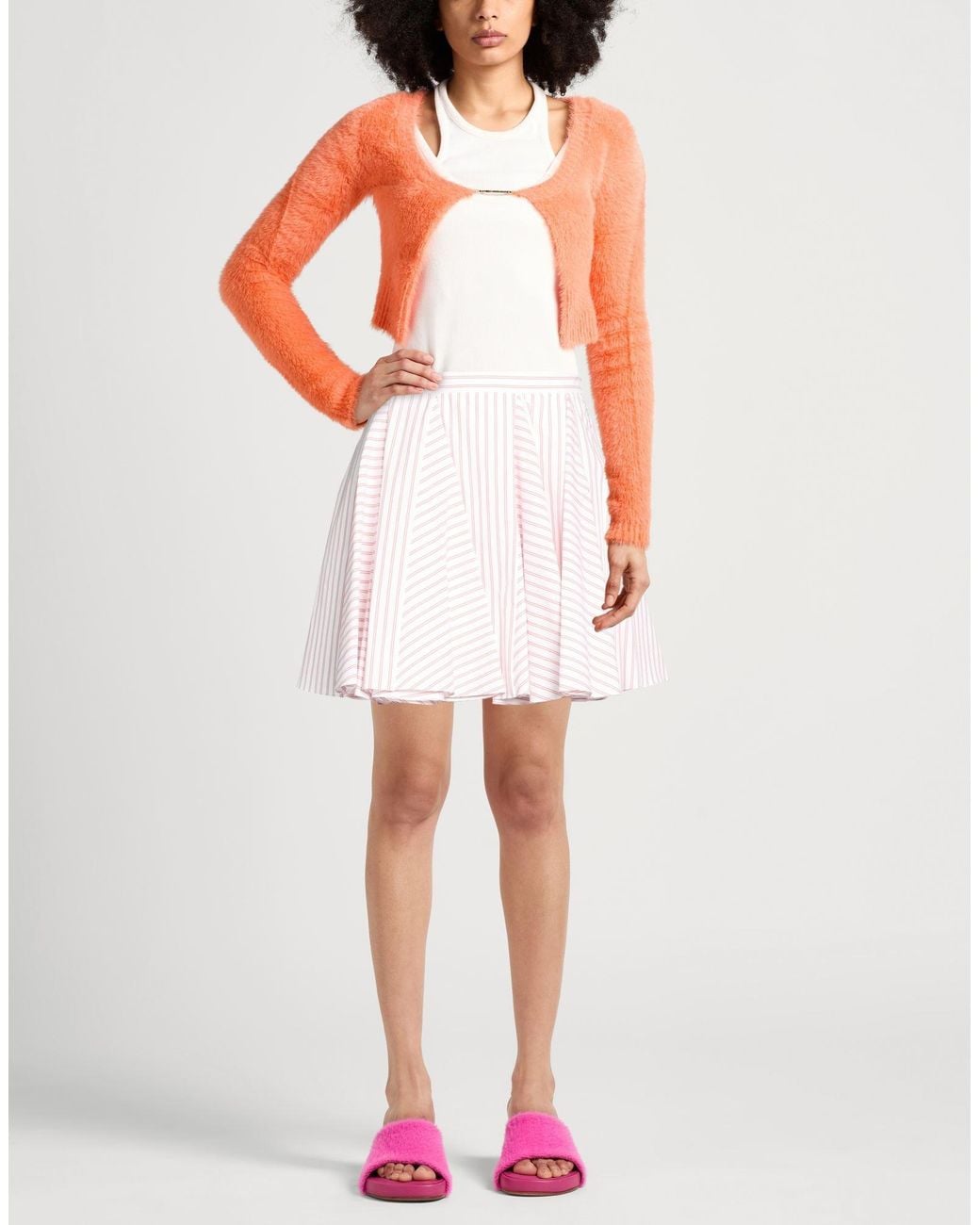 Mini-Jupe Marni en coloris Pink