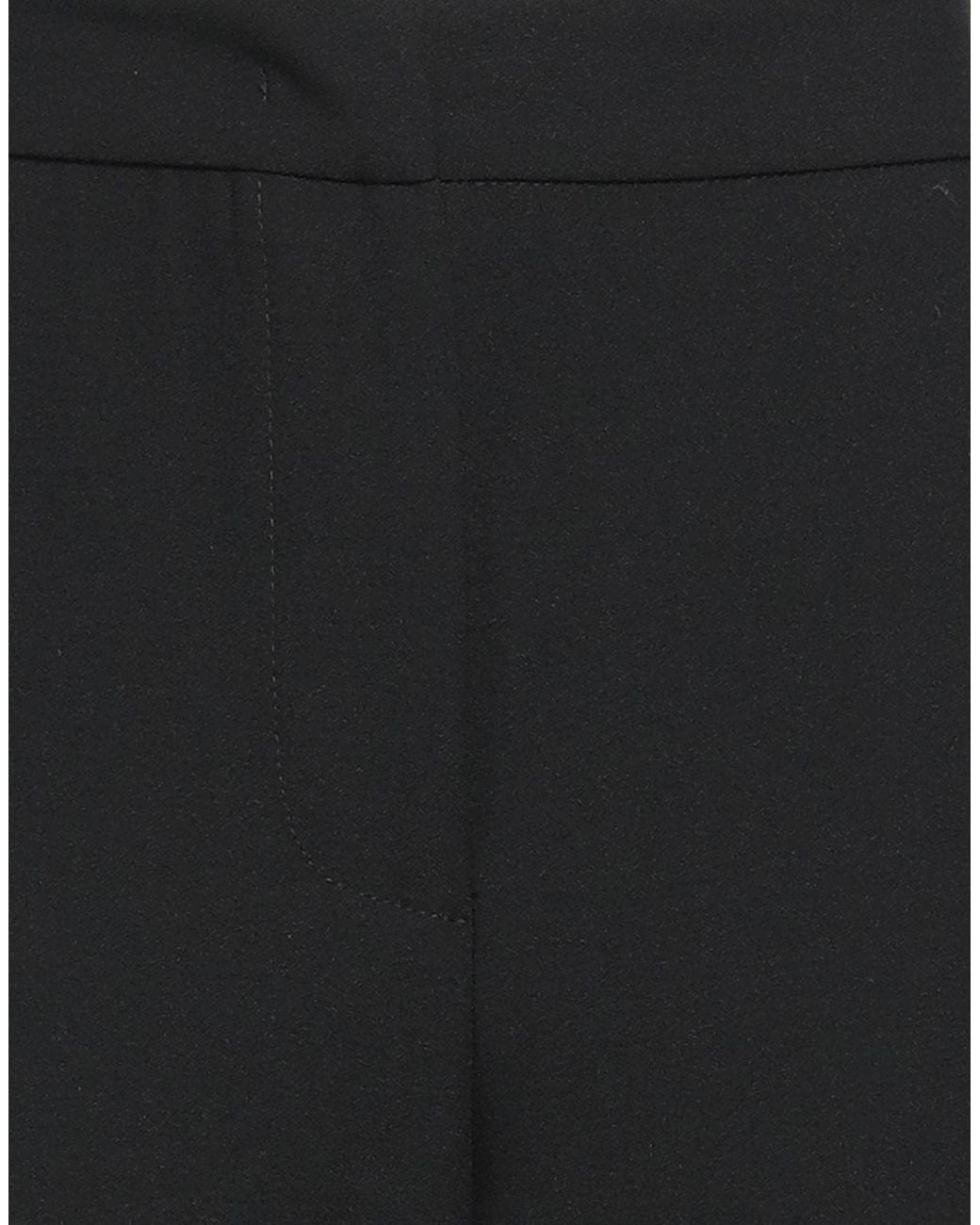 SILENCE LIMITED Black Pants Polyester, Viscose, Elastane
