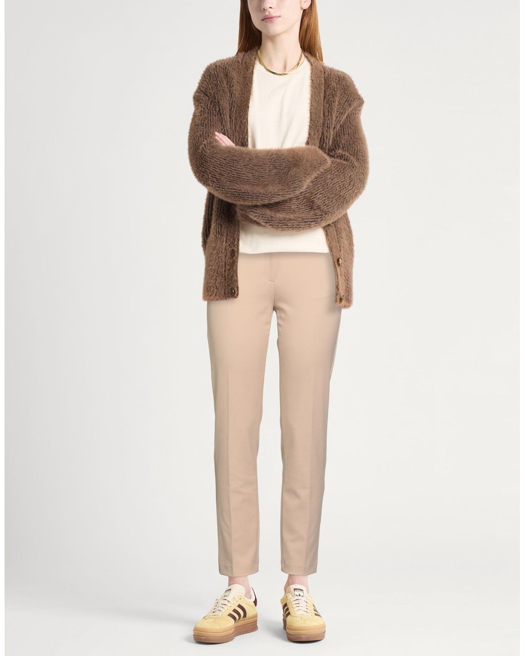 Caractere Natural Pants Polyester, Viscose, Elastane