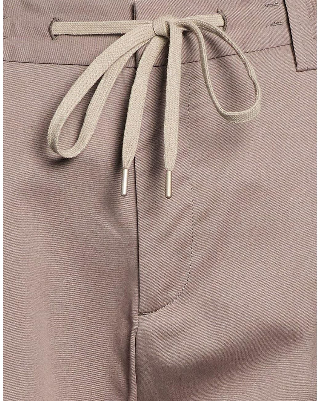 Paolo Pecora Gray Trouser for men