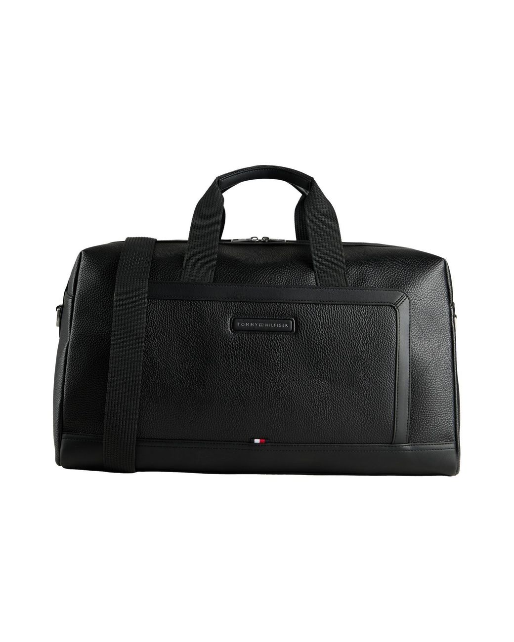 Tommy Hilfiger Black Duffel Bags for men
