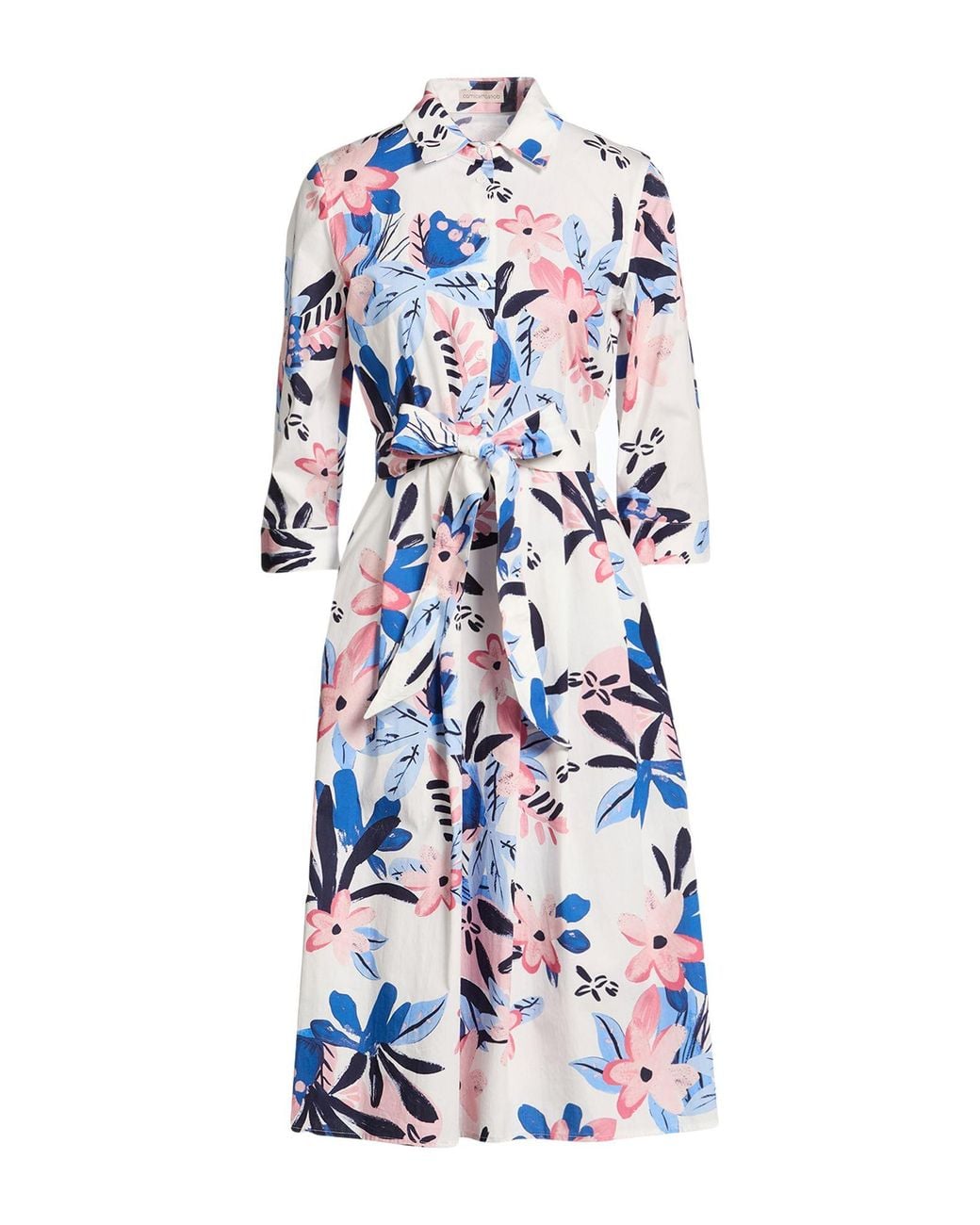 Camicettasnob Blue Midi Dress