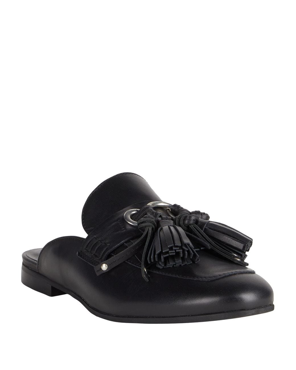 Janet & Janet Black Mules & Clogs