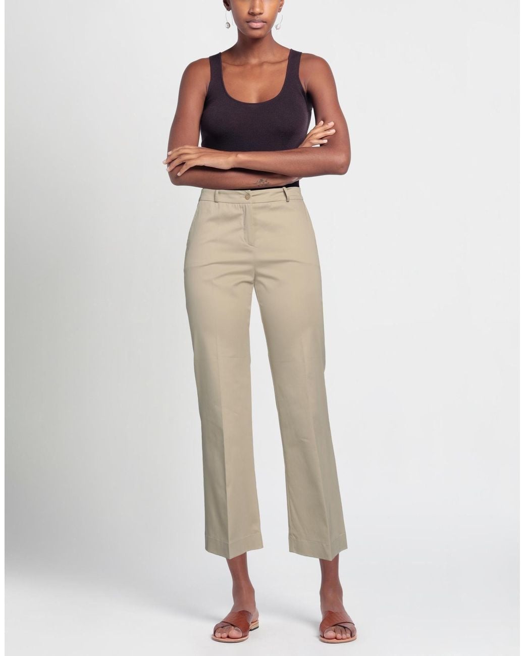 ROSSO35 Natural Pants