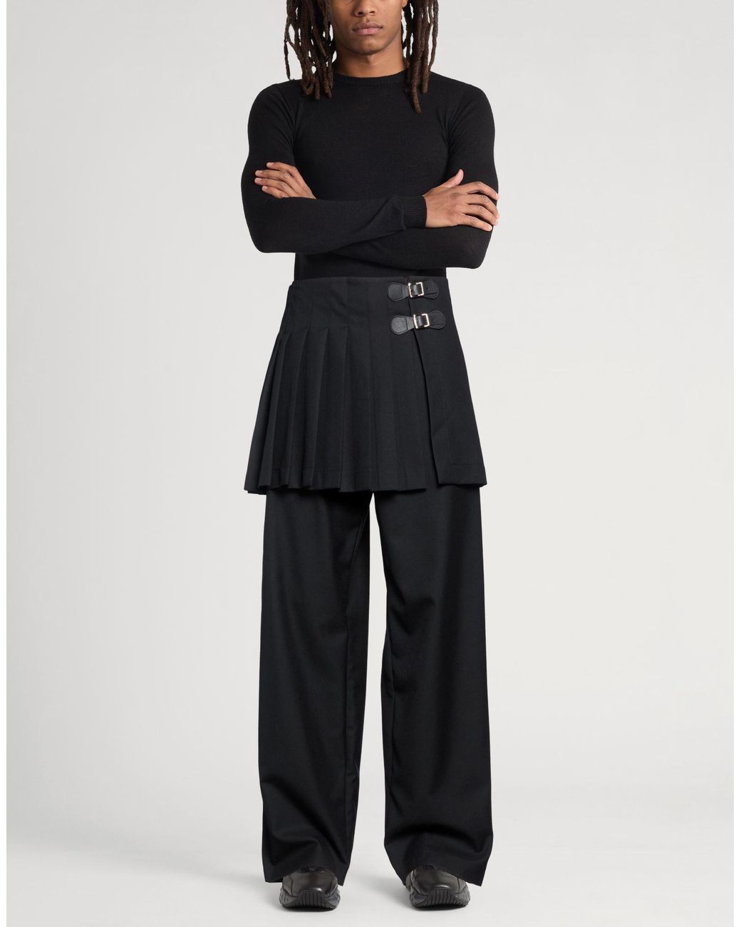 Charles Jeffrey Black Pants for men