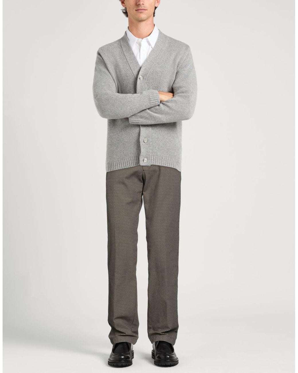 Berwich Gray Trouser for men