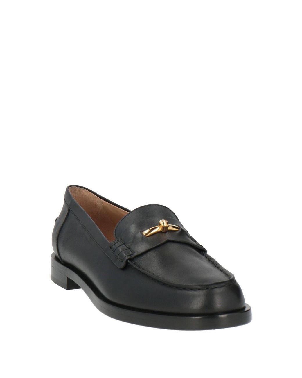 Emporio Armani Black Loafers Leather