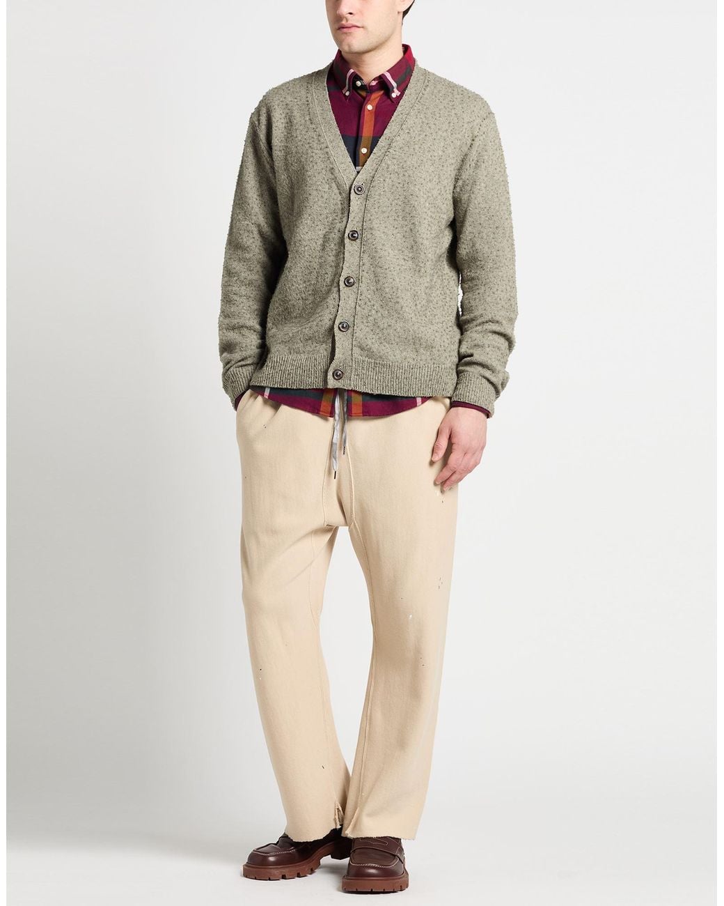 Maison Margiela Brown Cardigan for men