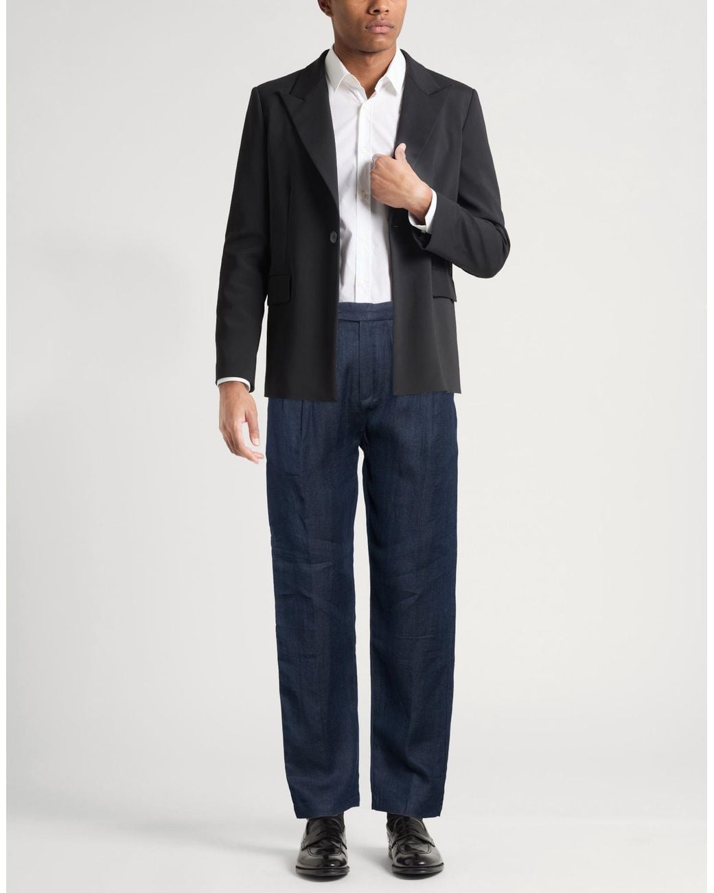Massimo Alba Blue Trouser for men