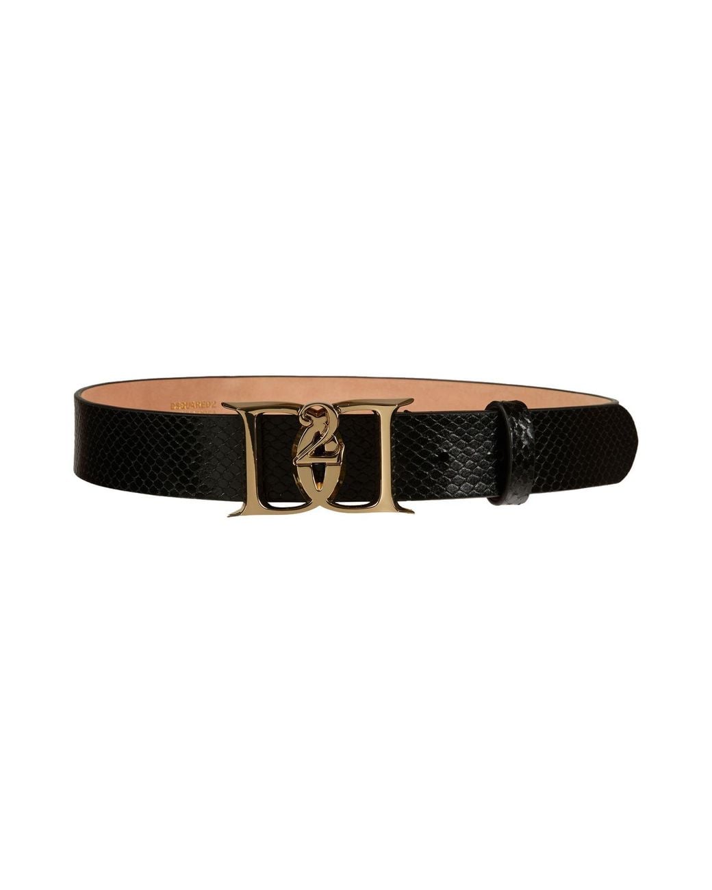 DSquared² Black Belt Leather