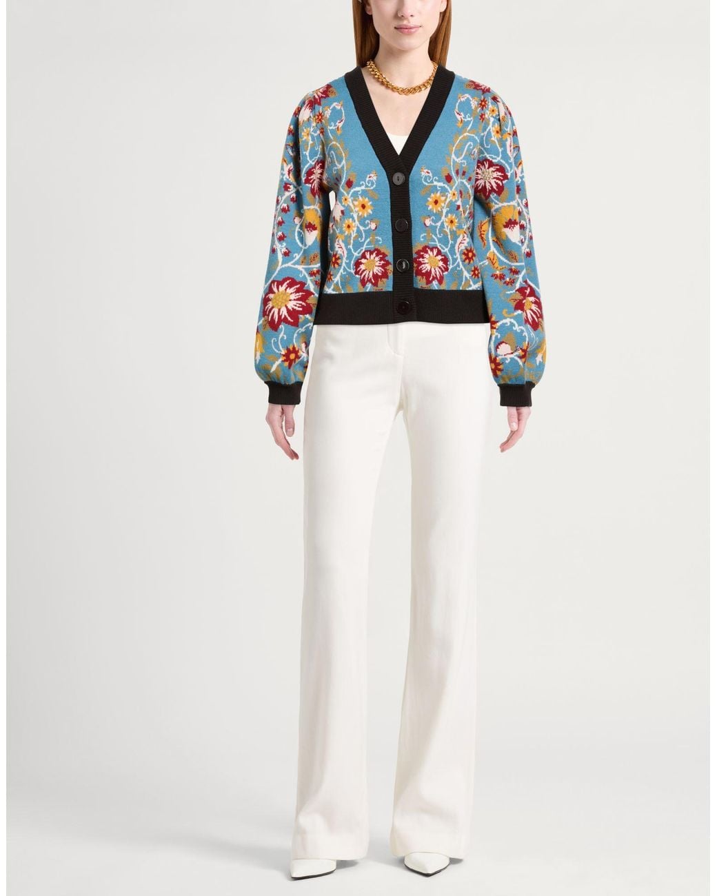 Farm Rio Blue Cardigans