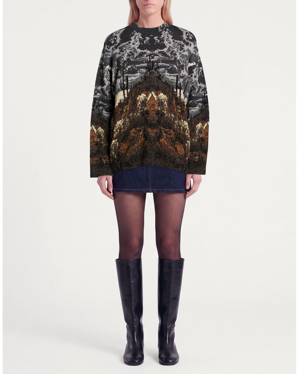 Pullover di Laneus in Black