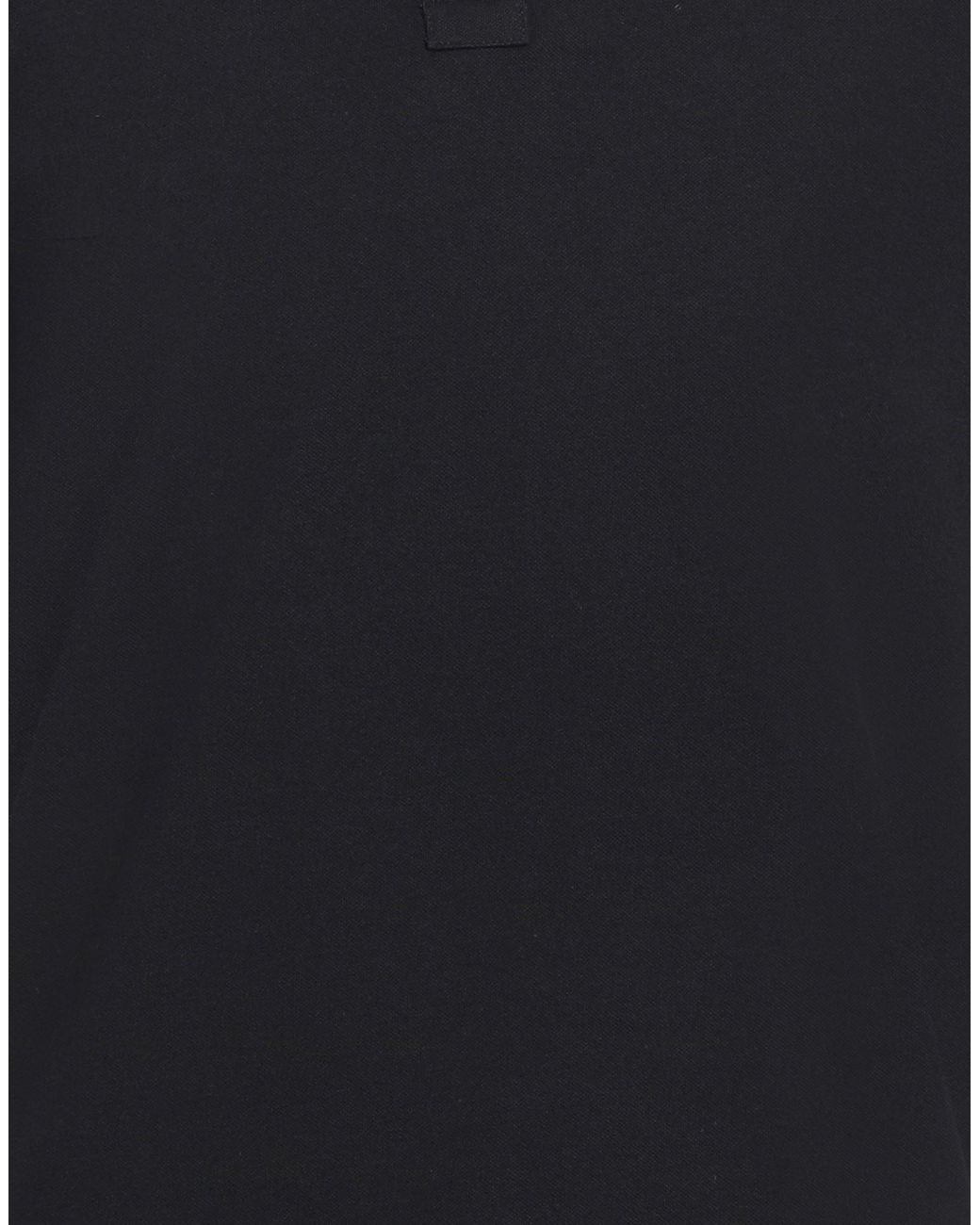 Alpha Studio Black Polo Shirt for men