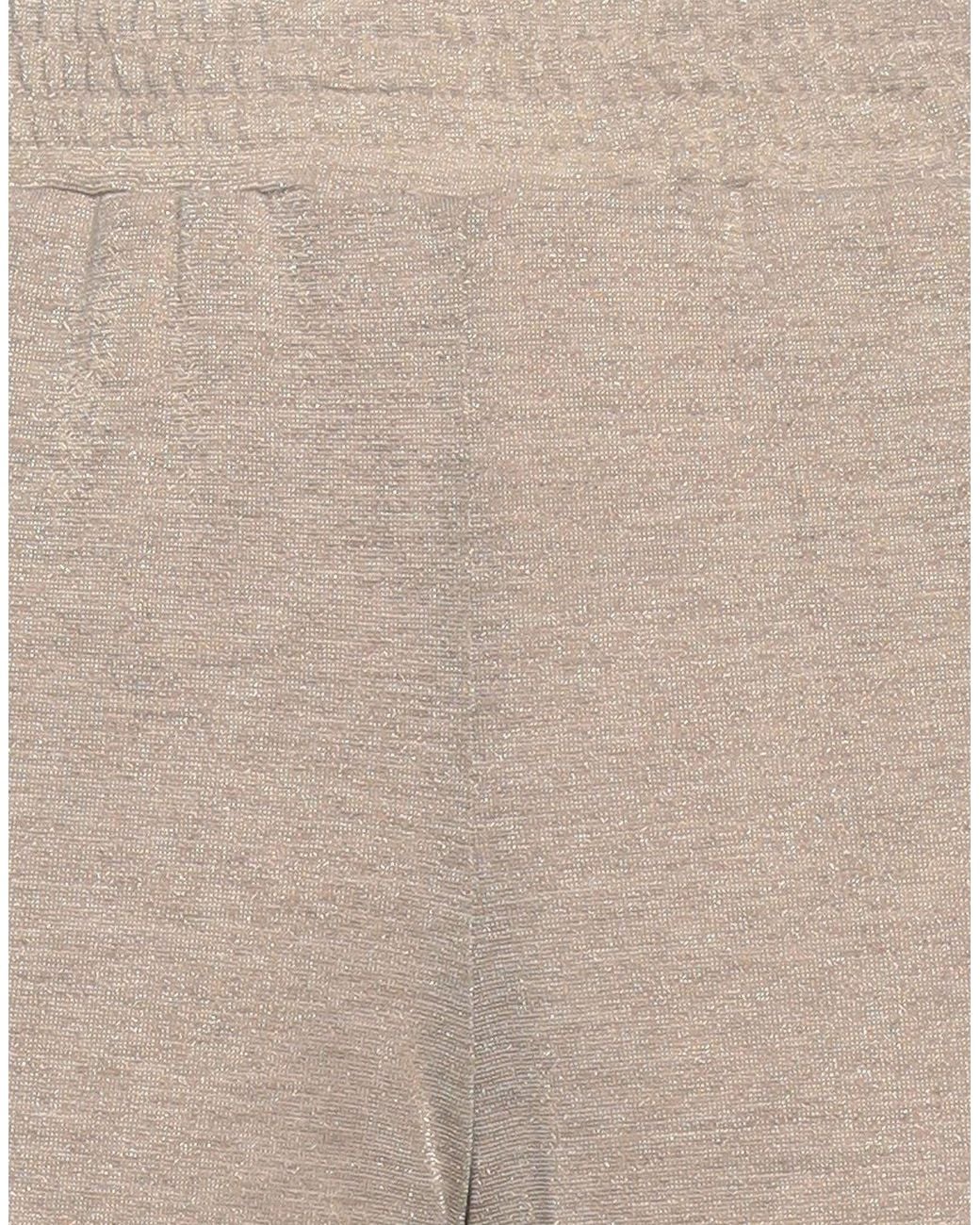 19.70 Nineteen Seventy Natural Pants Polyester, Viscose, Polyamide, Elastane