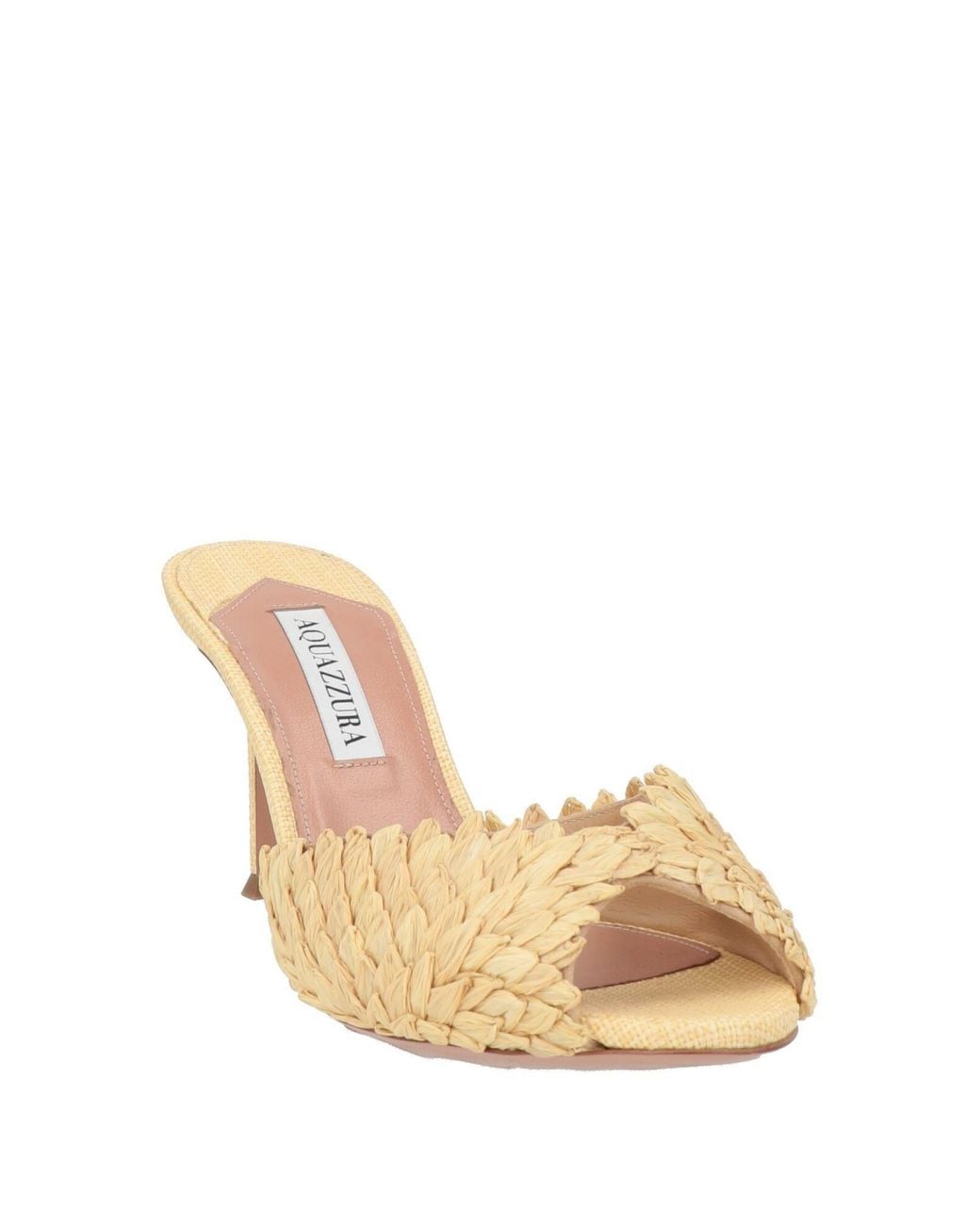 Aquazzura Natural Sandals