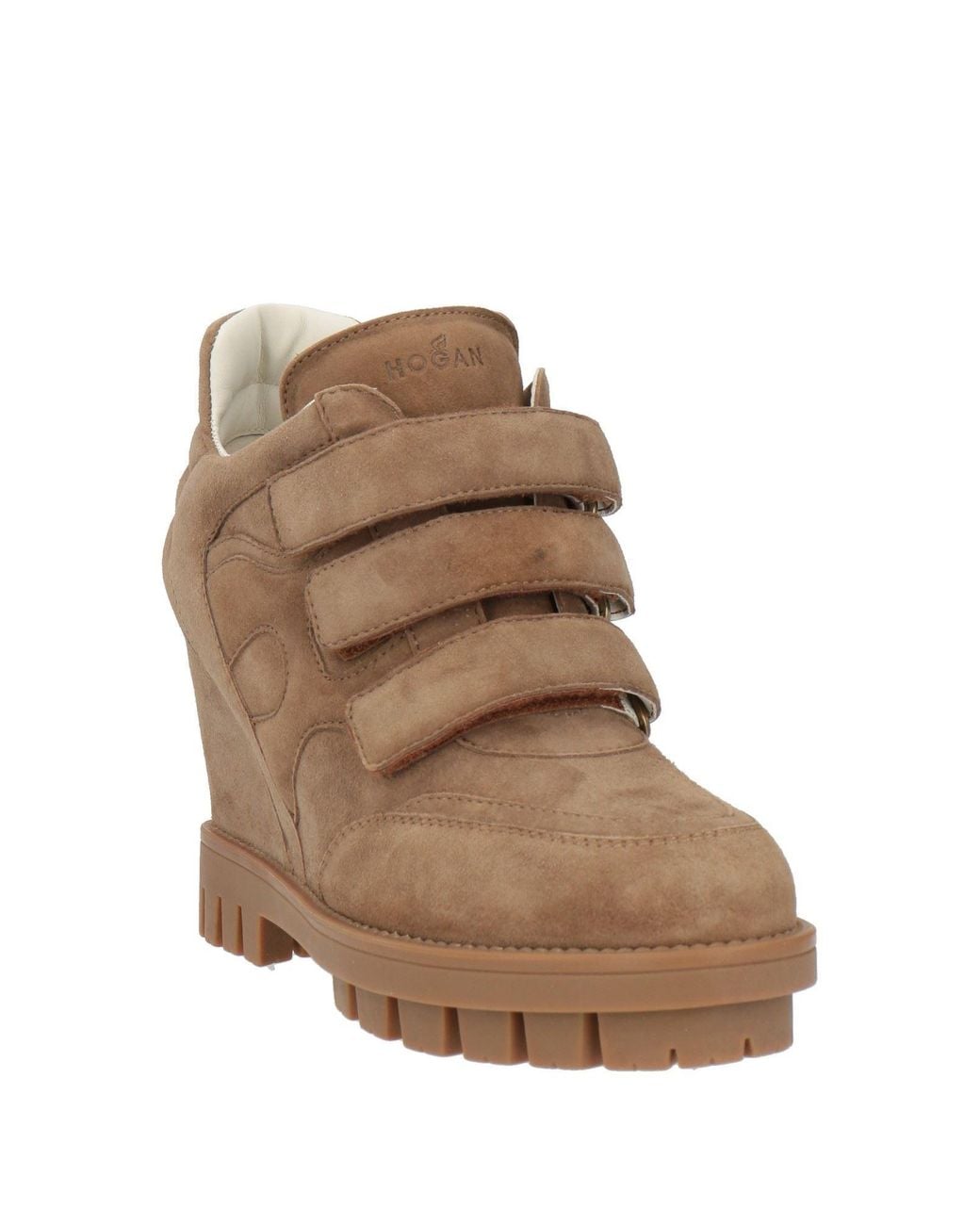 Hogan Brown Light Sneakers Leather