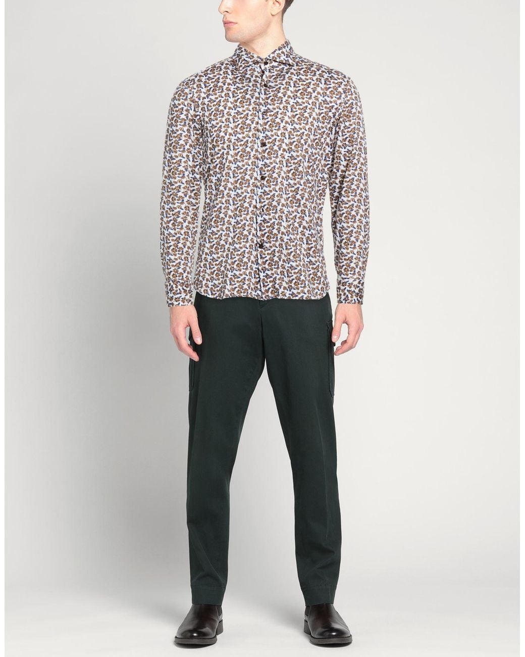Sonrisa White Shirt Cotton for men