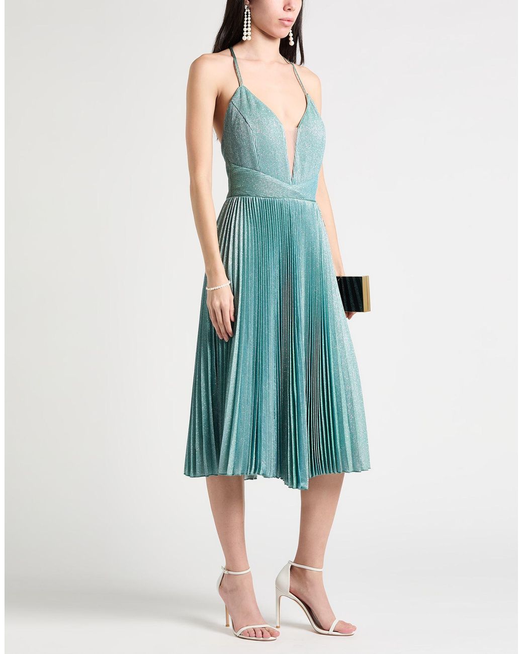 Fracomina Blue Midi-Kleid