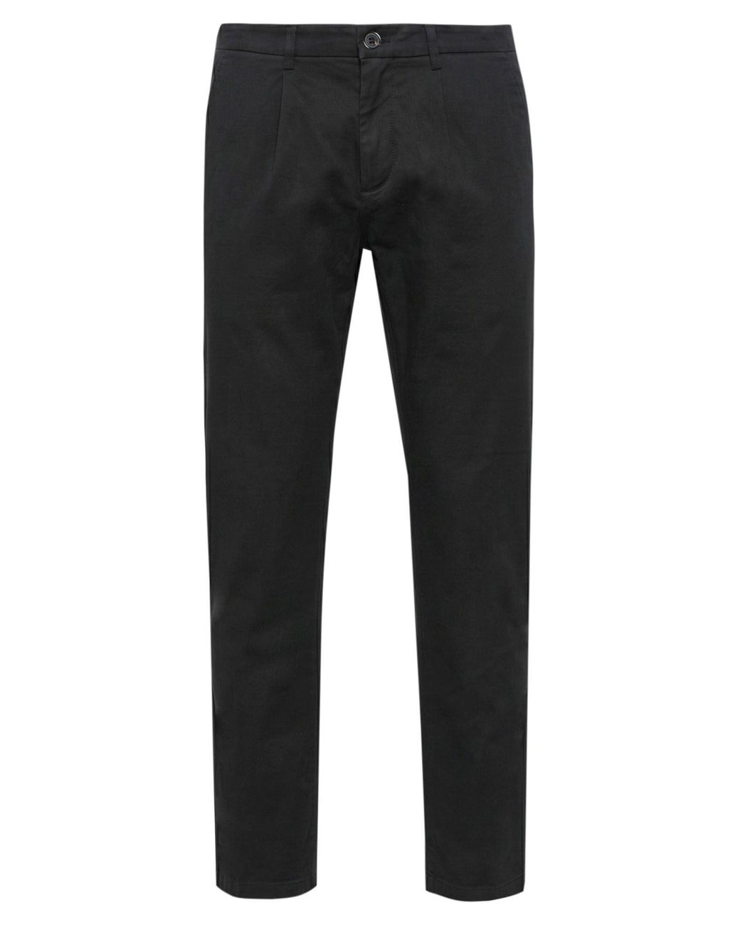 Department 5 Black Pants Cotton, Modal, Elastane for men