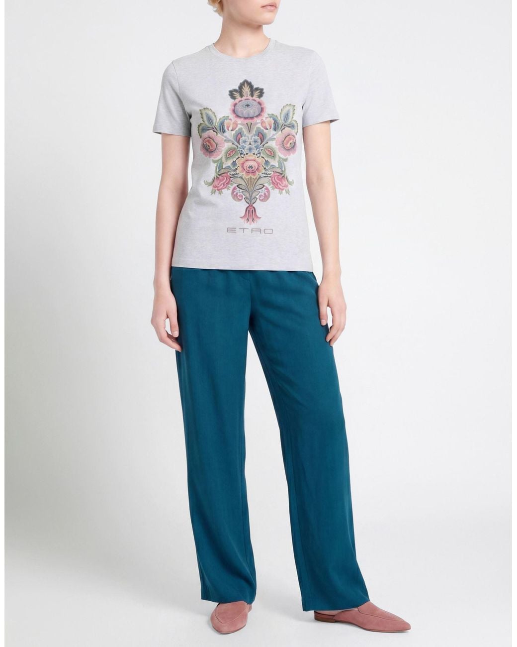 Etro White T-Shirt
