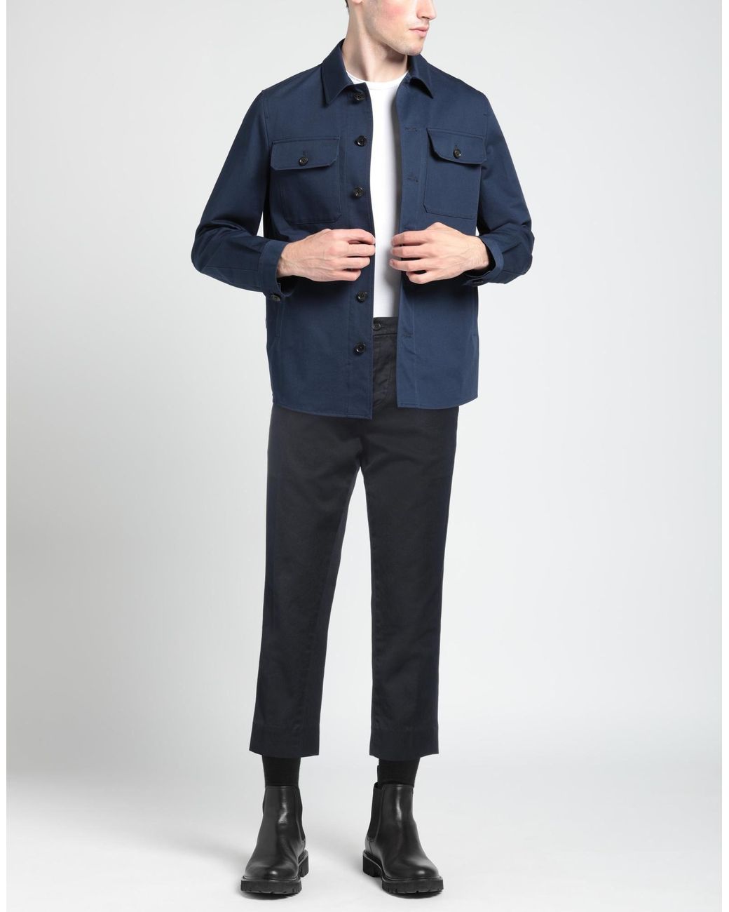 Haikure Blue Pants for men