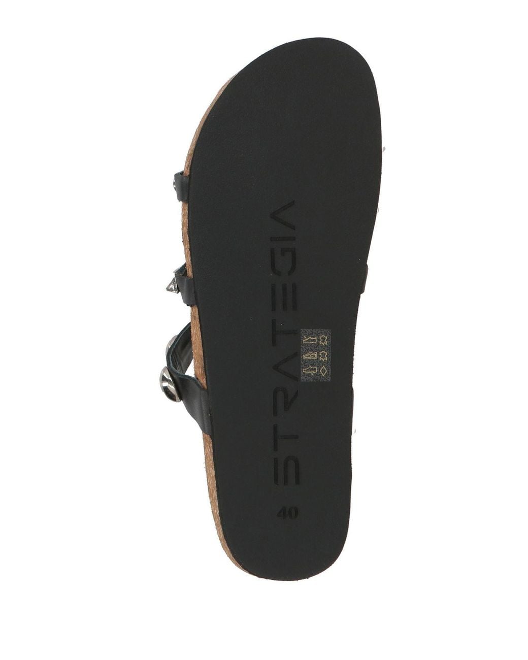 Strategia Brown Sandals Leather