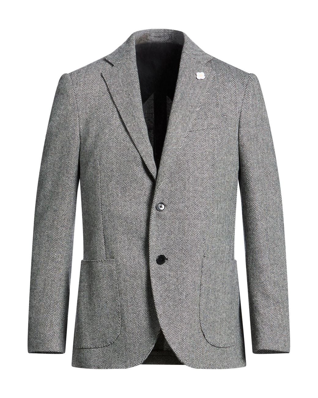 Lardini Gray Blazer for men