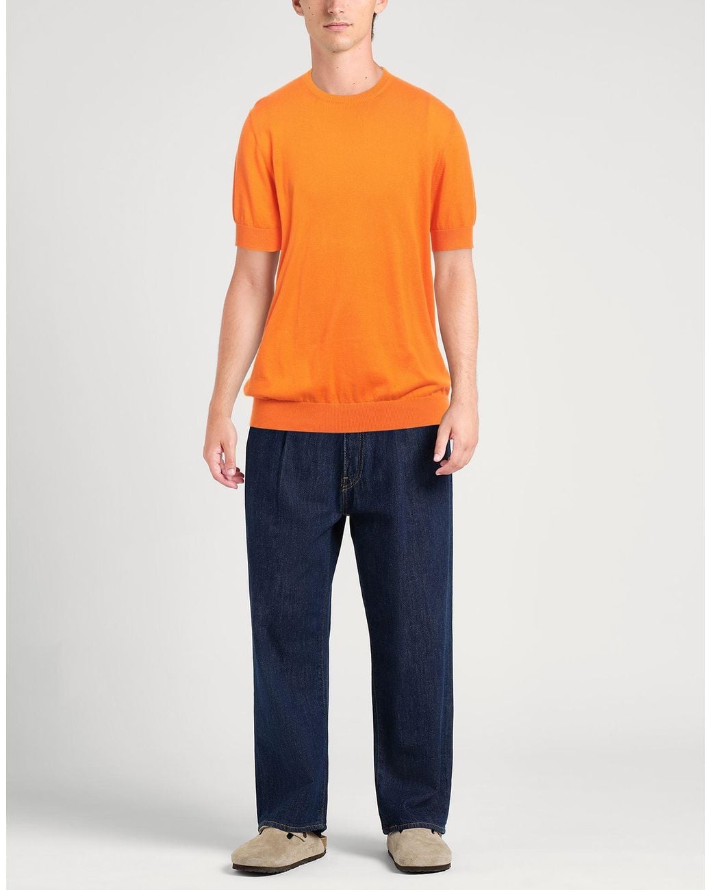 Bruno Manetti Pullover in Orange für Herren