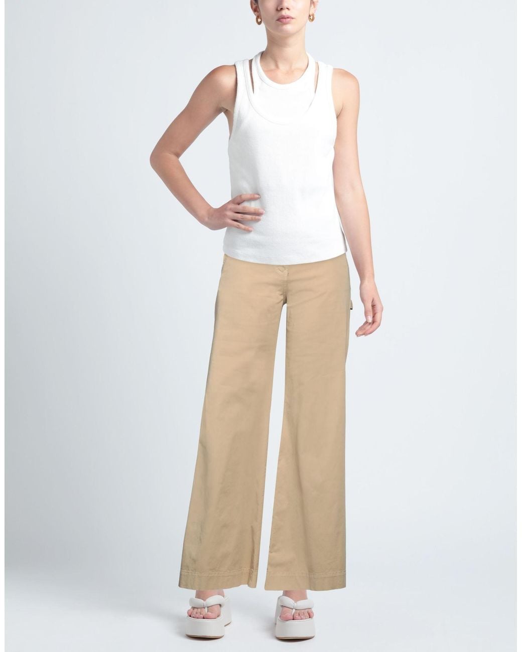 Semicouture Natural Pants